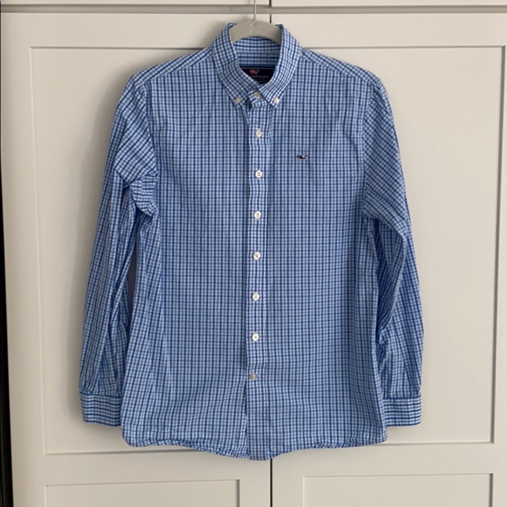 Vineyard vines dress shirt size large worn once
